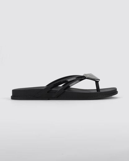 Sandalias Grendha Luxo Rast Negro