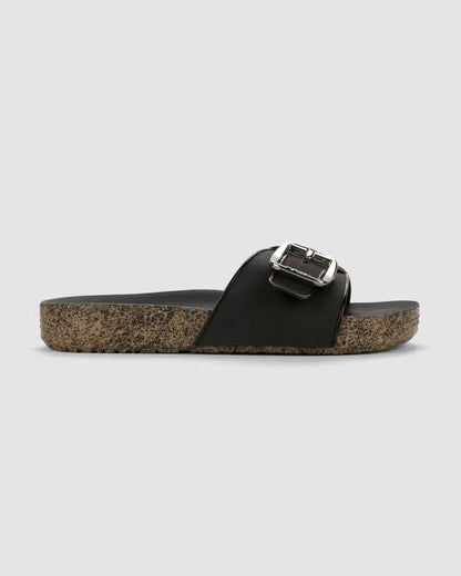 Sandalias Zaxy Hug Slide Negro 19114