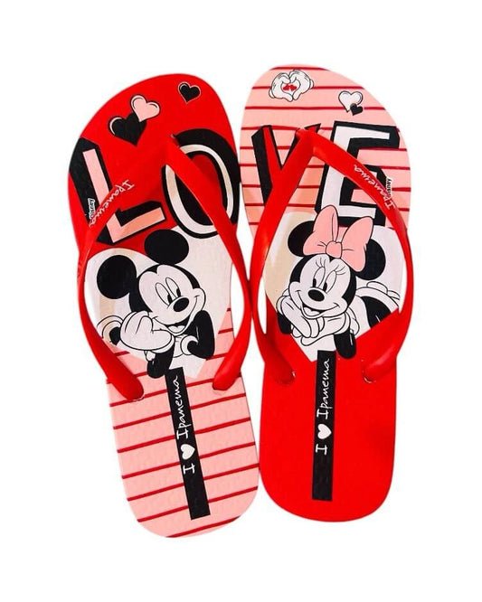 Ipanema Mickey E Minnie IV Rosa/rojo