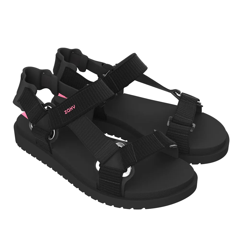 Sandalias Zaxy Go Papete Negro 19022